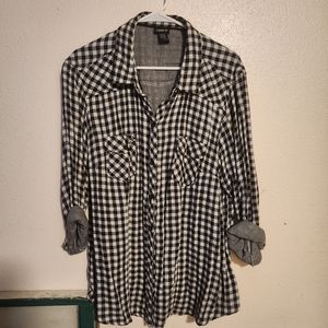 Black and White Flannel